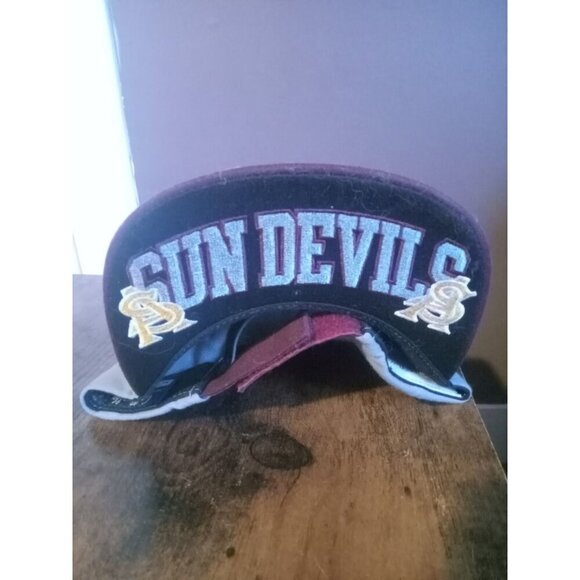 ASU Sun Devils Hat New Era 59FIFTY Fitted Cap NCAA Baseball College Team Gear - Picture 2 of 3